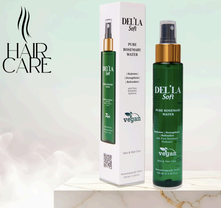 Spray all'acqua di rosmarino 100% puro